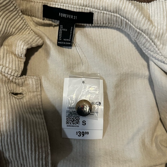 Corduroy Button-Up Jacket - Picture 4 of 5